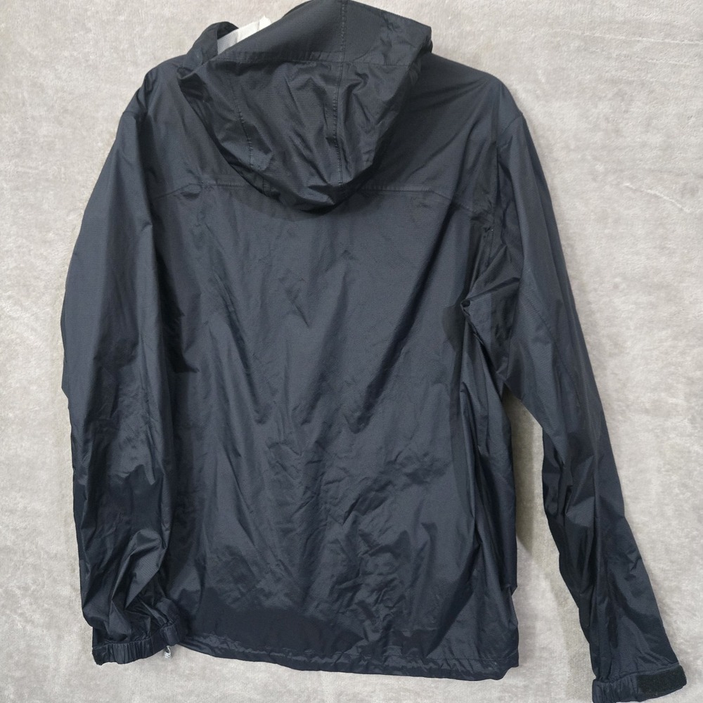 Eddie Bauer Jacket Mens Large Full Zip Waterproof Weatheredge Windbreaker Black - Picture 6 of 12